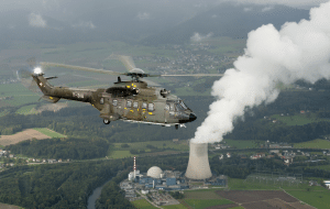 Spürhelikopter der Armee ergänzten die Messorganisation (Bild: Luftwaffe)