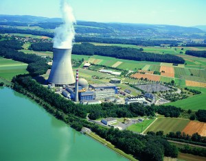 Tour de refroidissement de la centrale nucléaire de Leibstadt